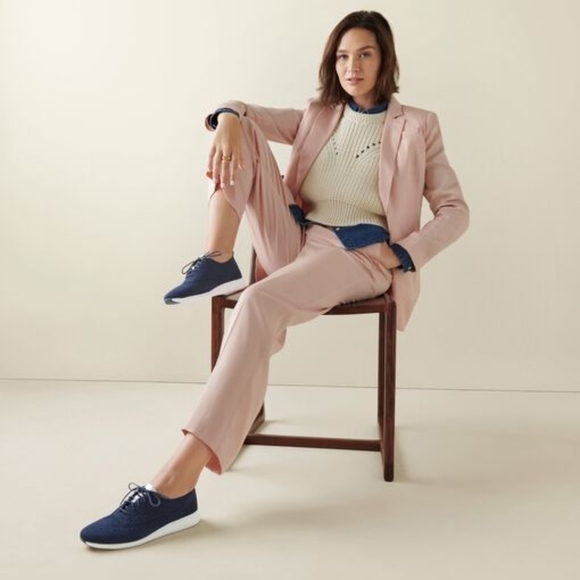 Cole Haan Shoes - Cole Haan Women's 2.ZERØGRAND Stitchlite™ Wingtip Oxfords in Marine Blue: Size 8